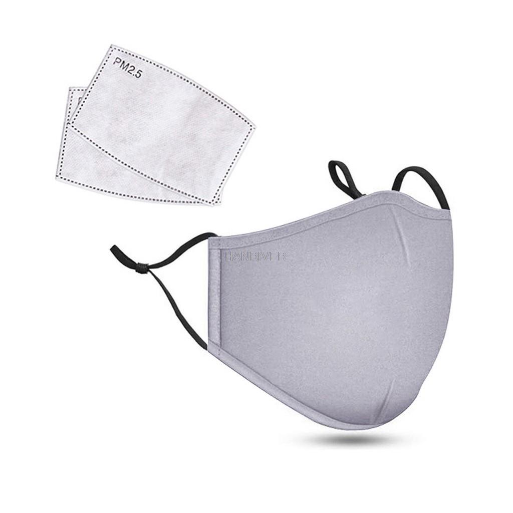 Cotton Face Mask PM2.5 Activat - Anti Pollution Mask recension och pris
