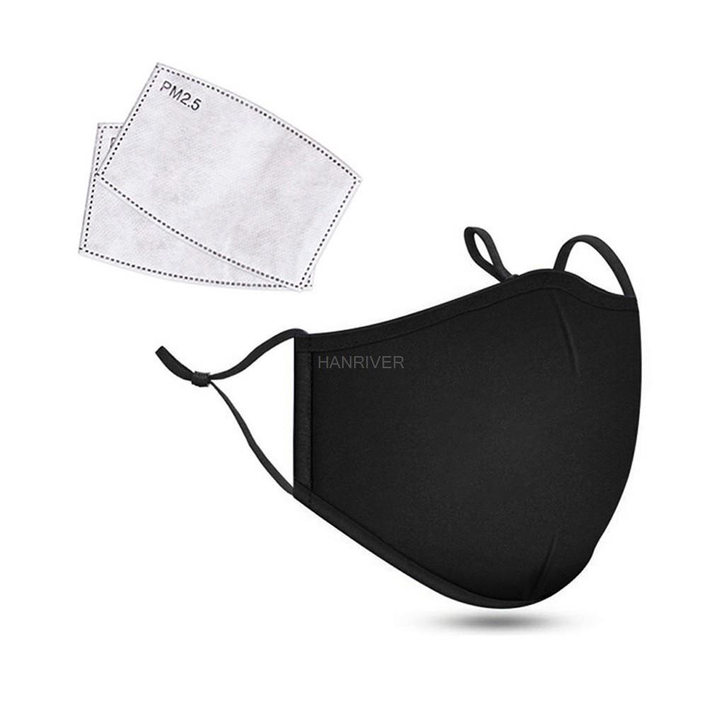 Cotton Face Mask PM2.5 Activat - Anti Pollution Mask recension och pris