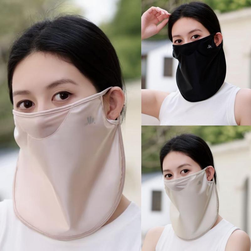 Ice Silk Mask Women UV Resista - Neck Gaiter Face Cover recension och pris